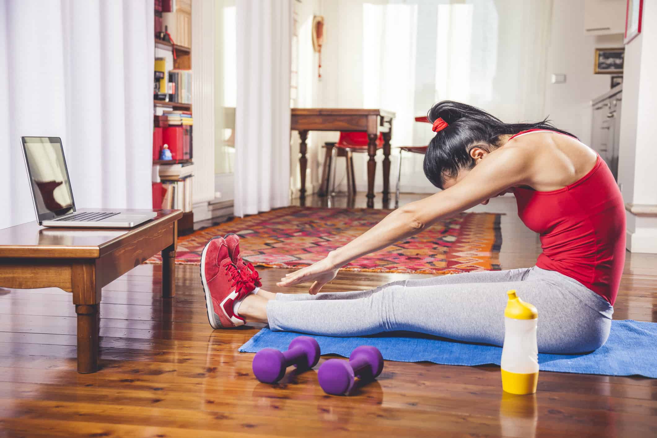 Relaxation exercises at home